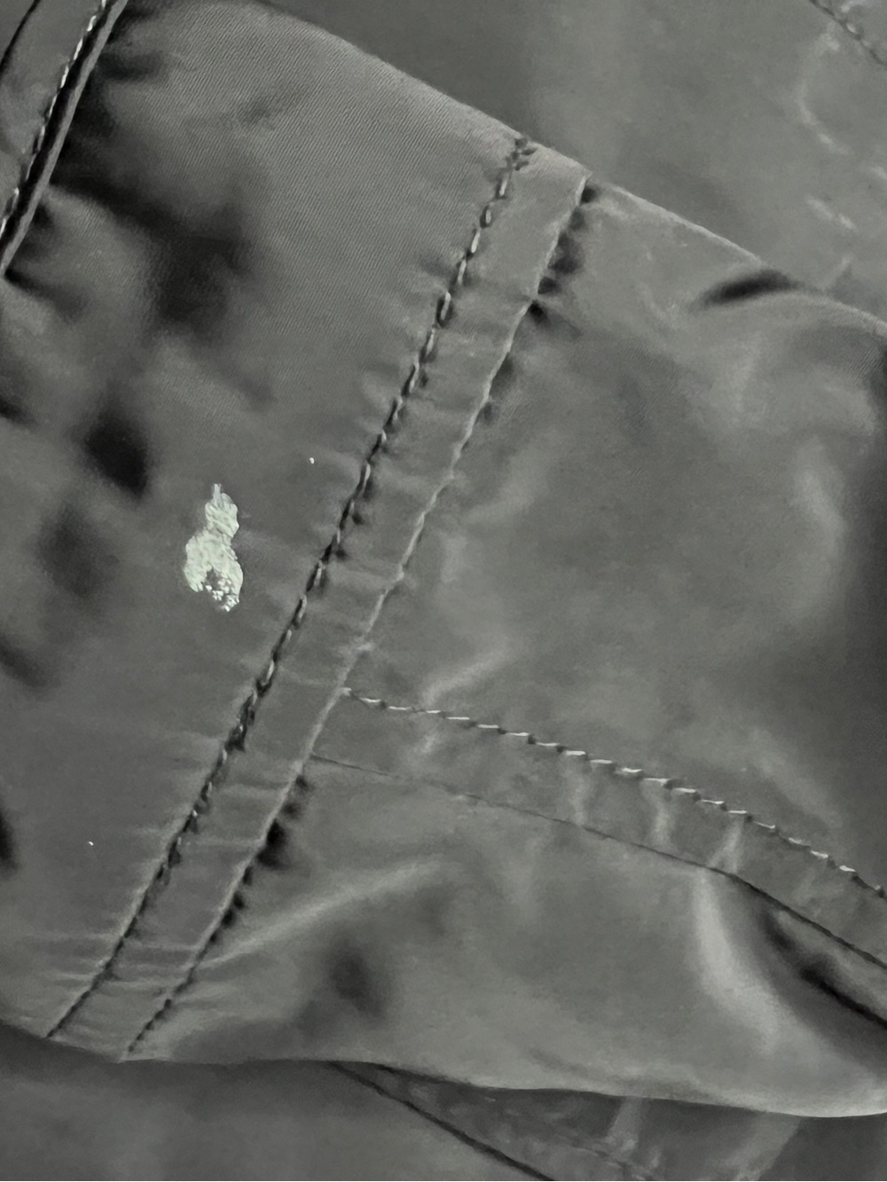 Abercrombie & Fitch Black Windbreaker Jacket